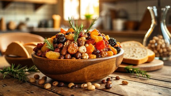 Guide pratique pour des collations saines : fruits secs livrés