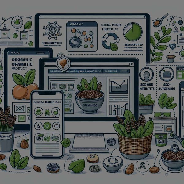 Quelles stratégies de marketing digital sont recommandées pour les entreprises de produits alimentaires bio ?